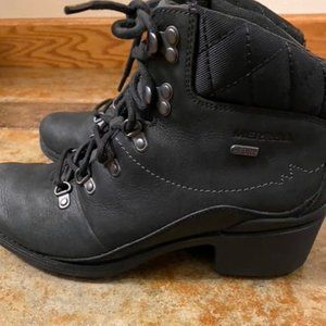 Womens Merrell Winter Black Boots 10.5